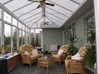 interior photo of conservatory